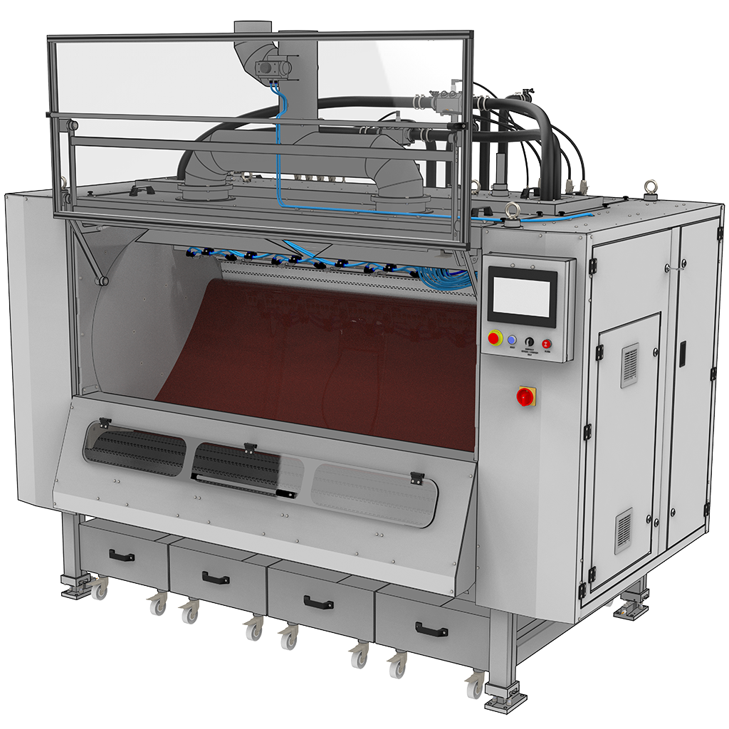 AkayGAM industrial chocolate belt coater
