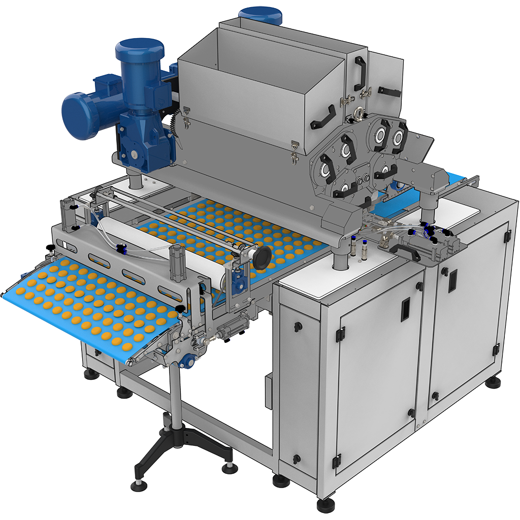 Center-Filled Biscuit Dough Extruder