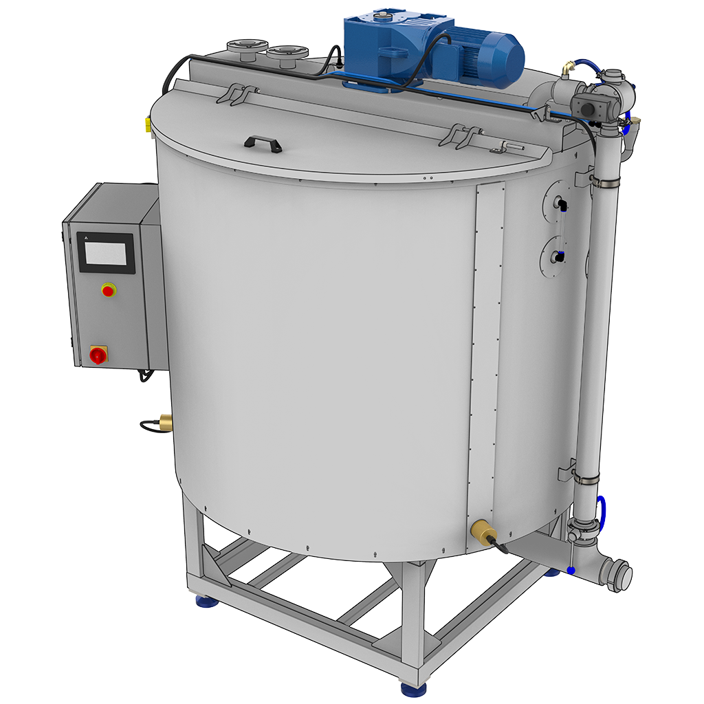 Chocolate Storage Tank / Holding Tank (100â€“3000 kg, 7 Models)