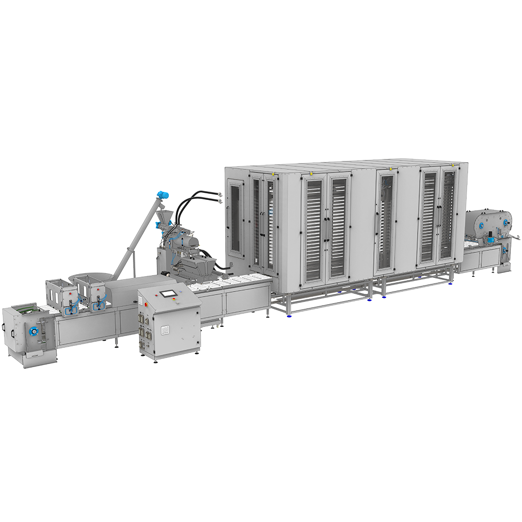 Industrial Chocolate Molding Line (300â€“500 kg/h)