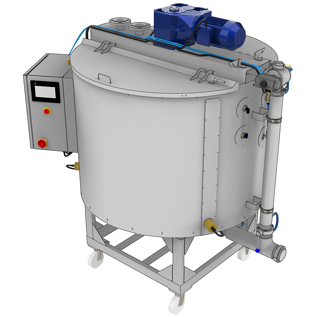 Chocolate Storage Tank / Holding Tank (100â€“3000 kg, 7 Models)