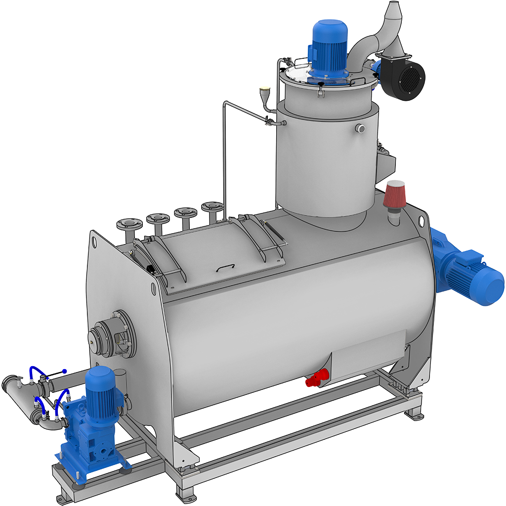 Batch Liquid Chocolate Conching Machines (VMC Series & HMC1000)